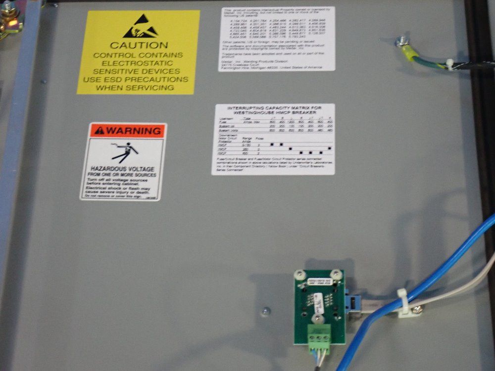 Medar 114kva Welding Control Enclosure - Mf600/b98200