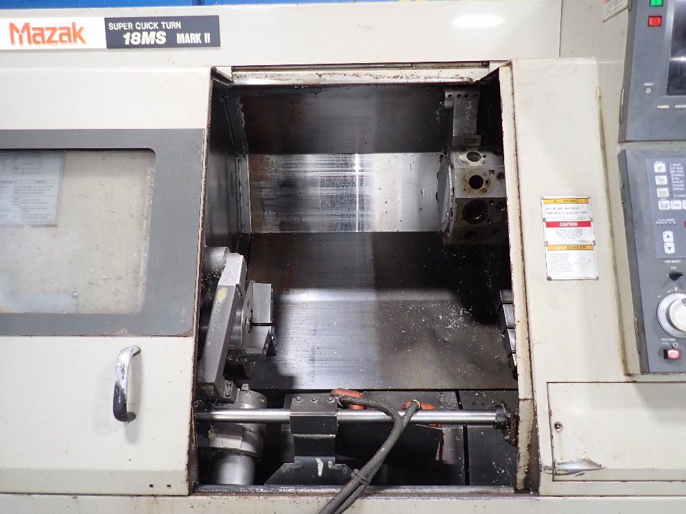 Mazak 1995 Mazak Sqt 18ms Cnc Lathe
