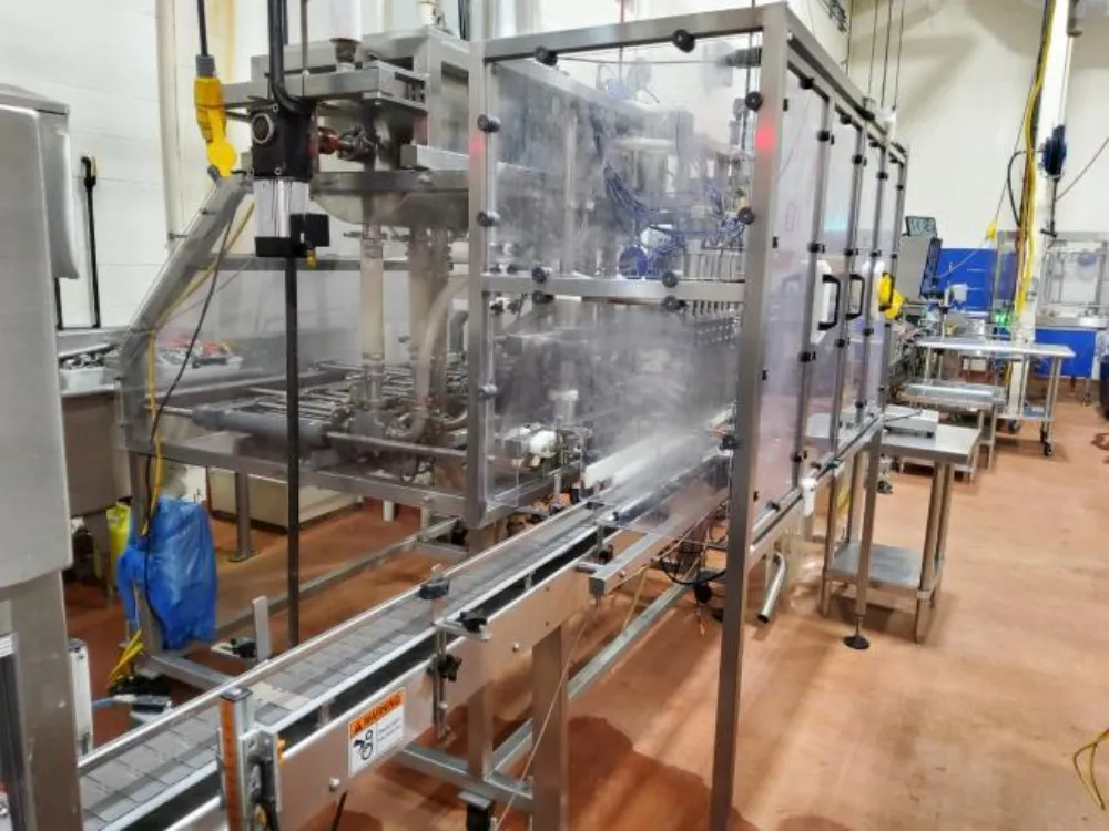  Inline 7 Station Bottle Filling Line