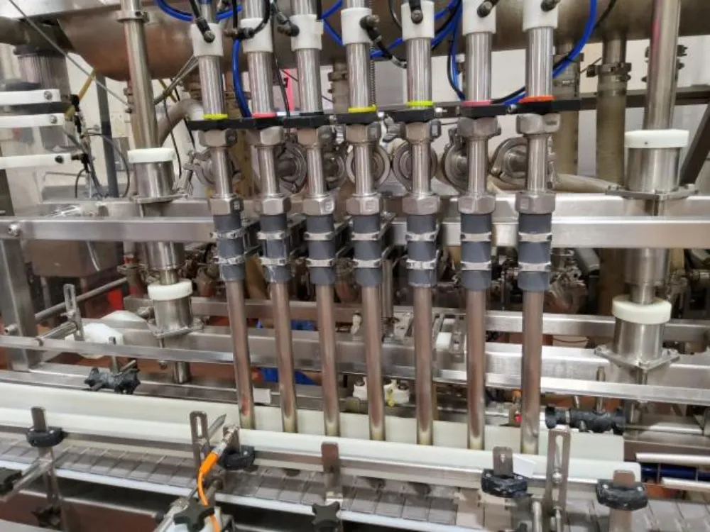  Inline 7 Station Bottle Filling Line