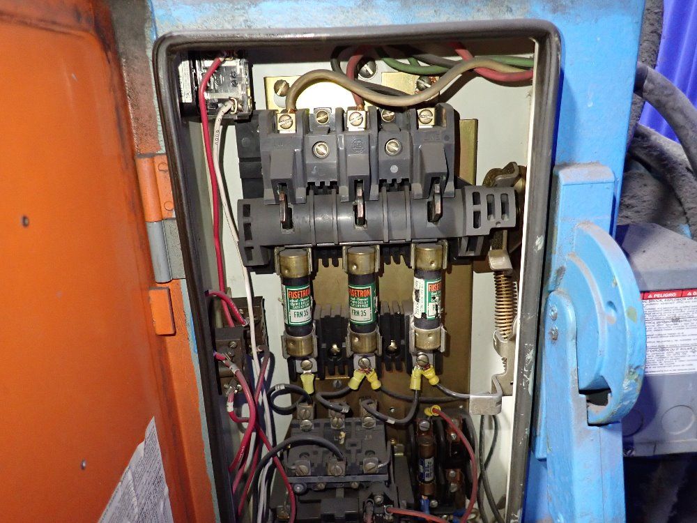 Geo T Schmidt Hydraulic Roll Marking Machine