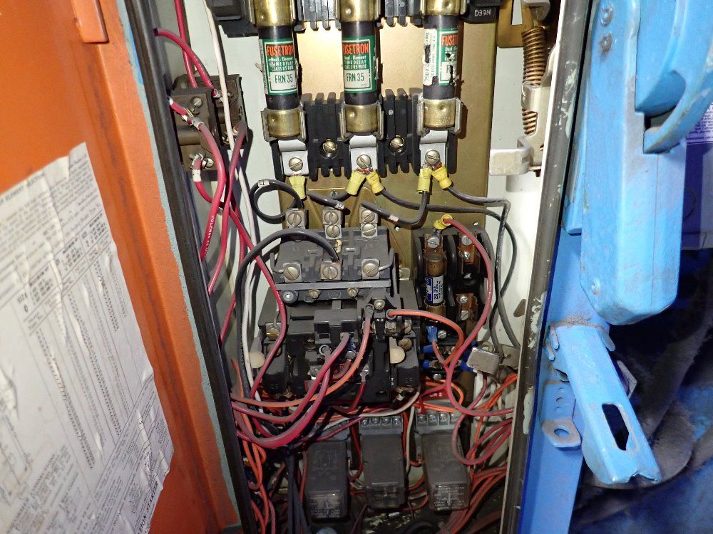 Geo T Schmidt Hydraulic Roll Marking Machine