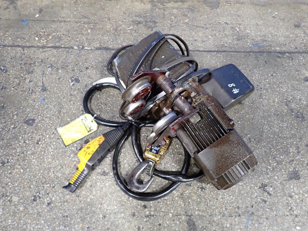 Demag 2000 Lbs Chain Hoist - Dk5-500-k-ni