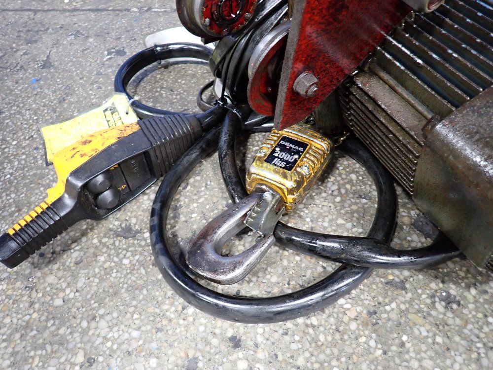 Demag 2000 Lbs Chain Hoist - Dk5-500-k-ni