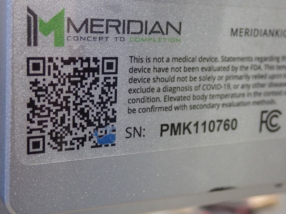 Meridian Temperature Check Kiosk