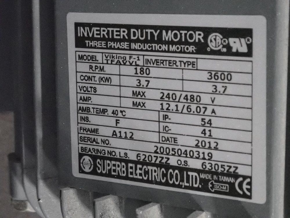 Superb 3.7 Kw 3.7 Kw Motor