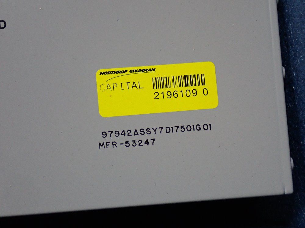 Northrop Grumman Manual Pull - 7d17544g01