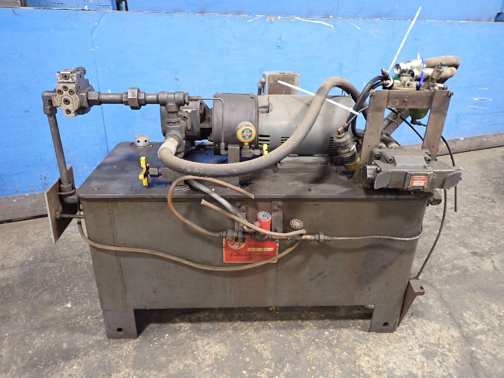 Bellowsvalvar Hydraulic Unit