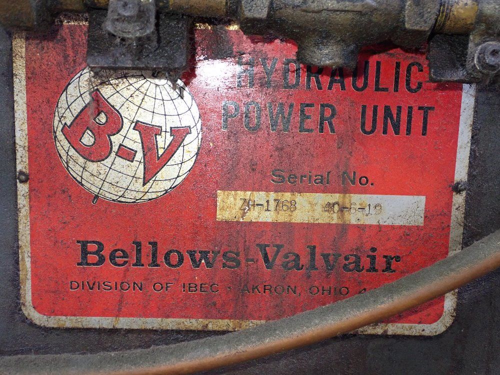 Bellowsvalvar Hydraulic Unit