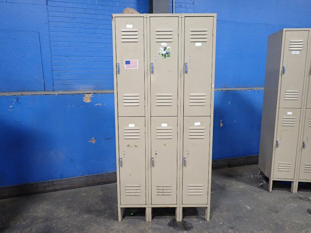 Penco 6 Lockers/17" X 12" X 35" Locker Unit