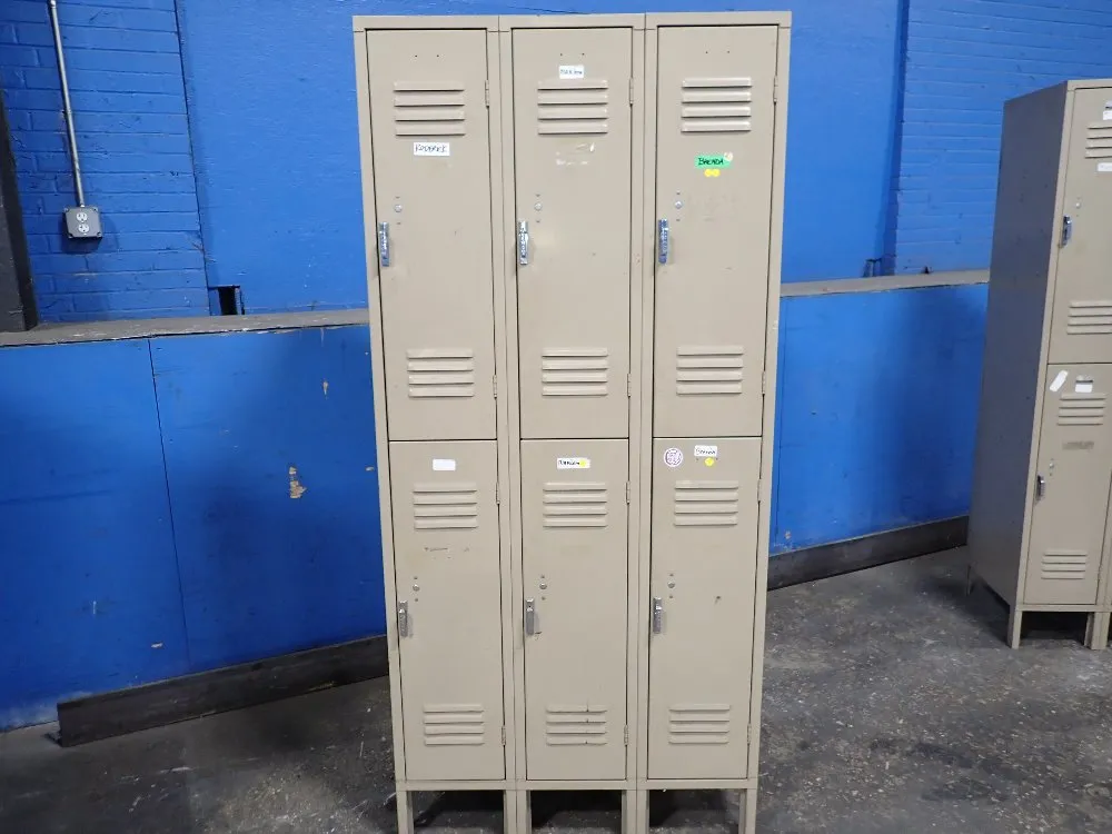 Penco 6 Lockers/17" X 12" X 35" Locker Unit