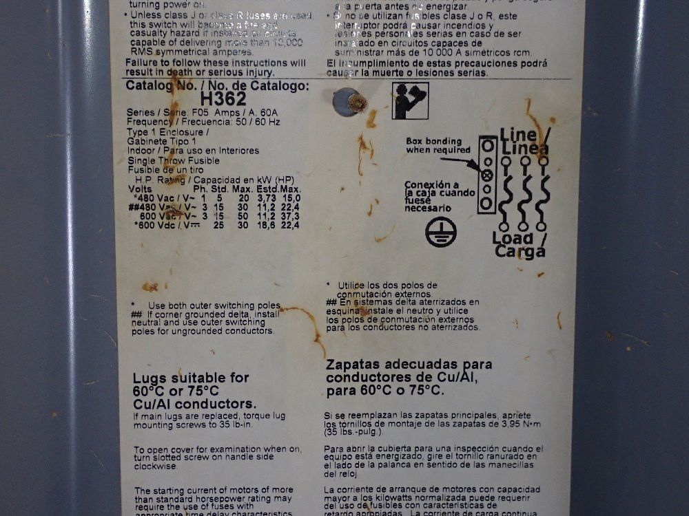 Square D Fusible Disconnect
