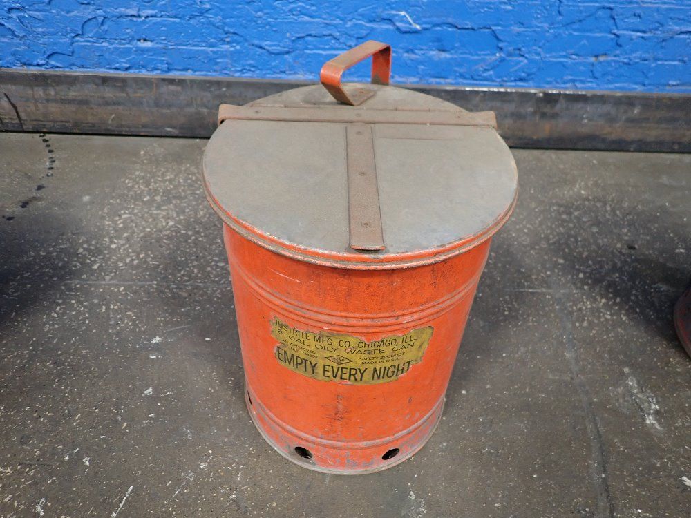 Justrite Oil Waste Can