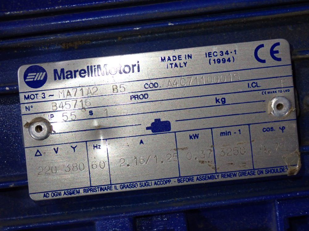 Marelli Motori 037 Kw Motor