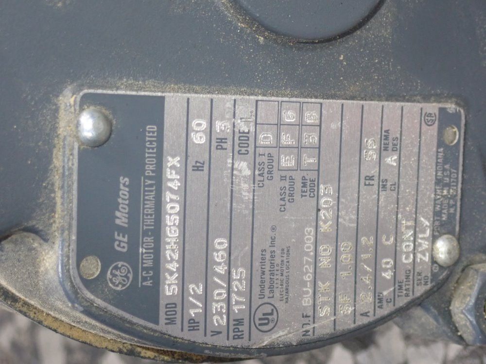 General Electric 12 Hp Motor