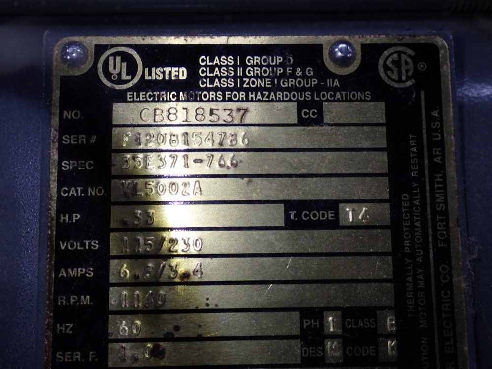 Baldor 33 Hp Motor