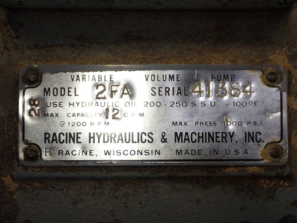  Hydraulic Unit