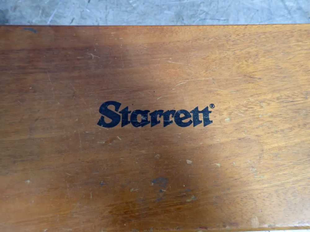 Starrett Micrometer Set