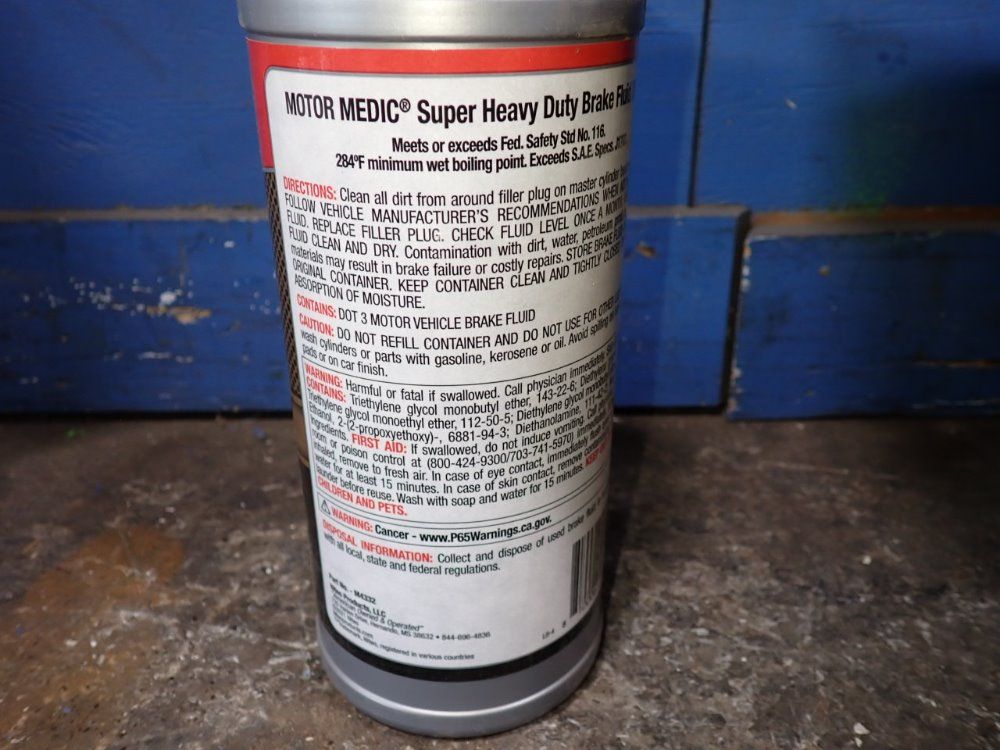 Niteo Products Dot 3 Brake Fluid - M4332