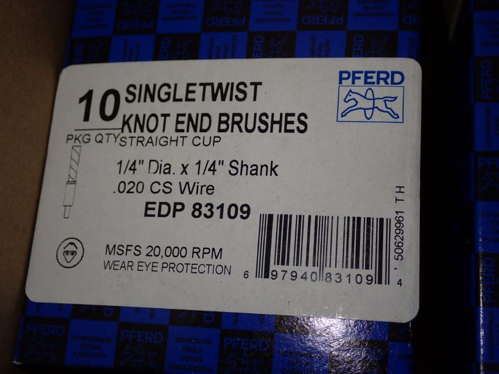 Pferd 1/4" Knot End Brushes - Edp83109