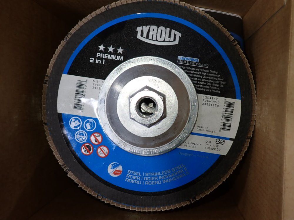 Tyrolit 7" Flap Discs