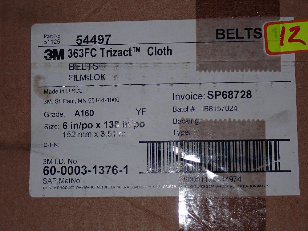 3m Grinding Belts