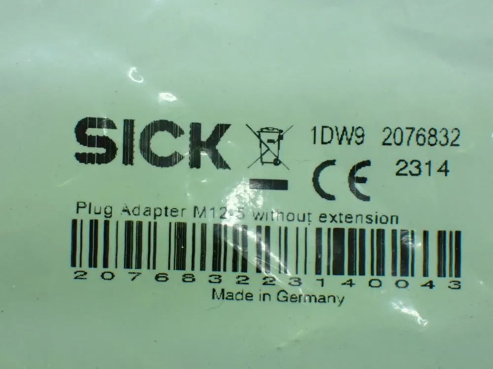 Sick Safety Light Curtain System Plug. - 2076832