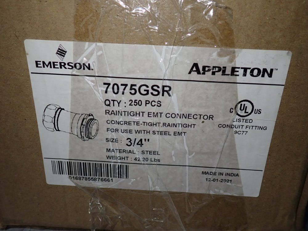 Emerson Rain Tight Emt Connectors