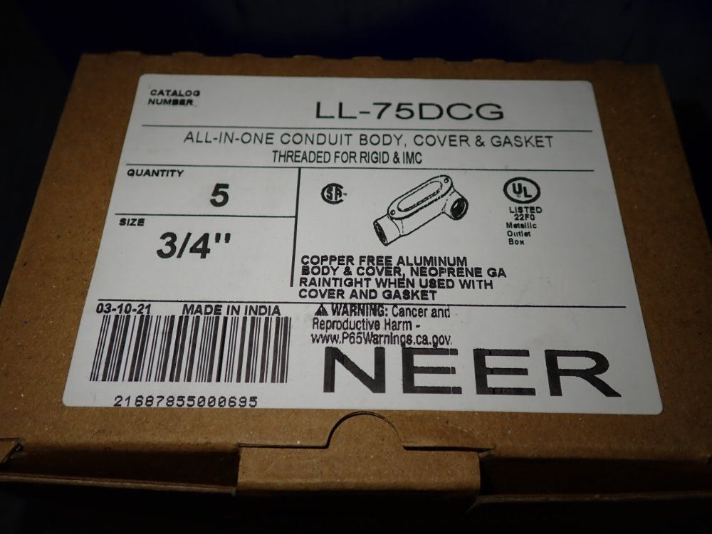 Neer Conduit Outlet Bodies