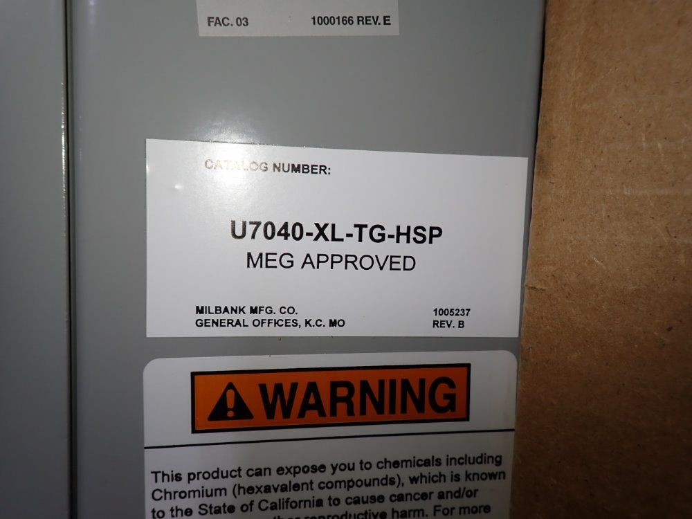 Milbank Meter Sockets