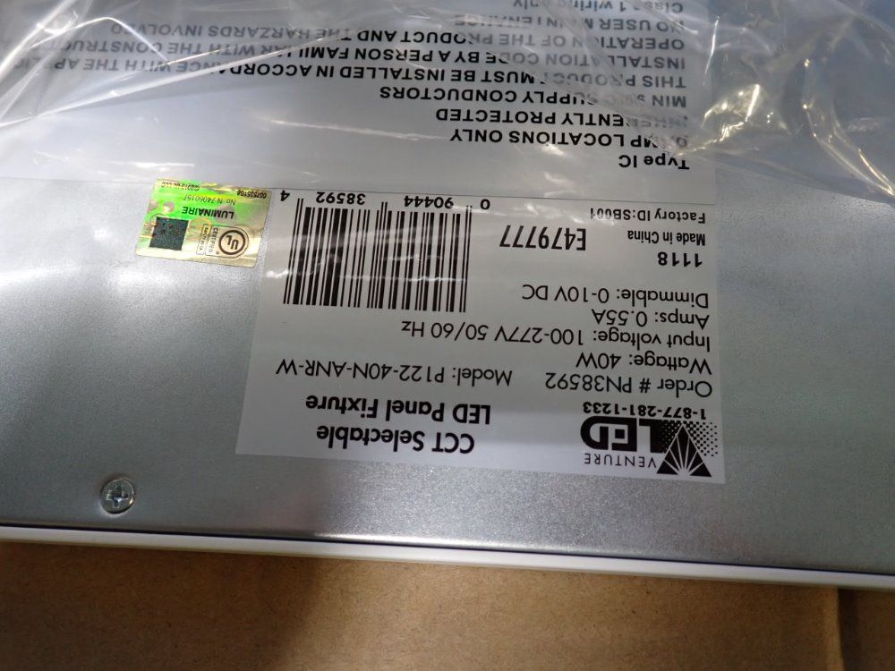 Venture Lighting Led Panel Light Fixture