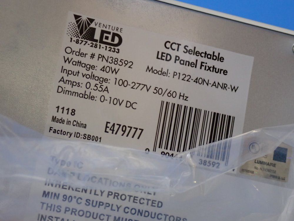 Venture Lighting Led Panel Light Fixture
