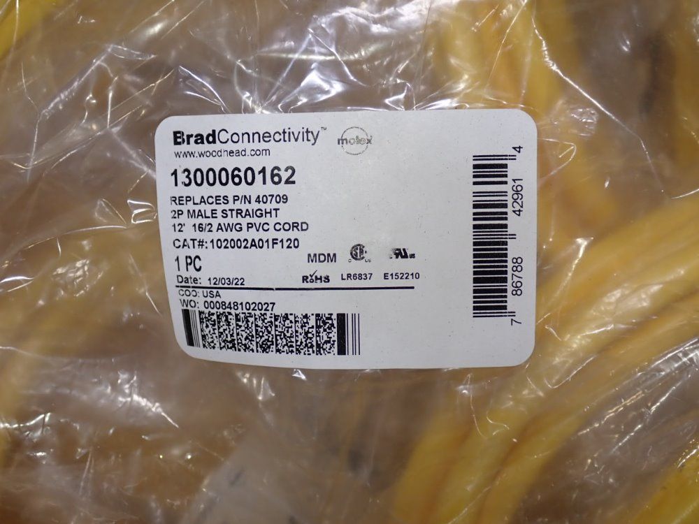 Brad Connectivity Pvc Cords
