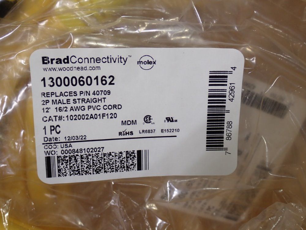 Brad Connectivity Pvc Cords