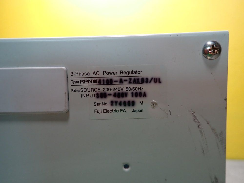 Fuji Electric Ac Power Regulator