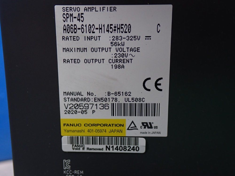Fanuc Spindle Amplifier Module
