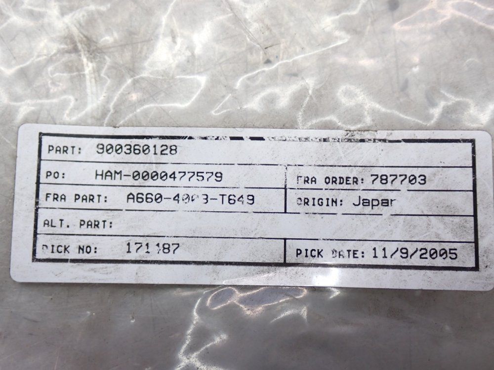 Fanuc K114 Device Net Signal Cable