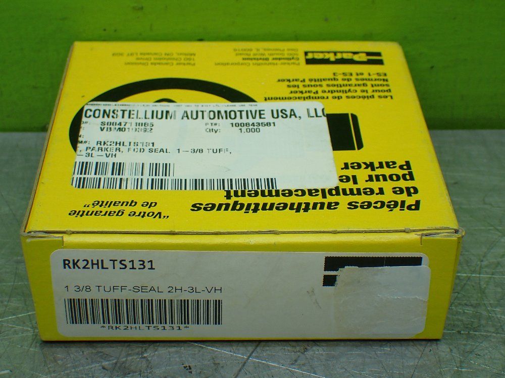 Parker 1 38 Tuffseal 2h3lvh Rod Seal Kit