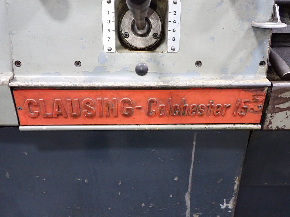 Clausing Clausing Colchester 15 Lathe