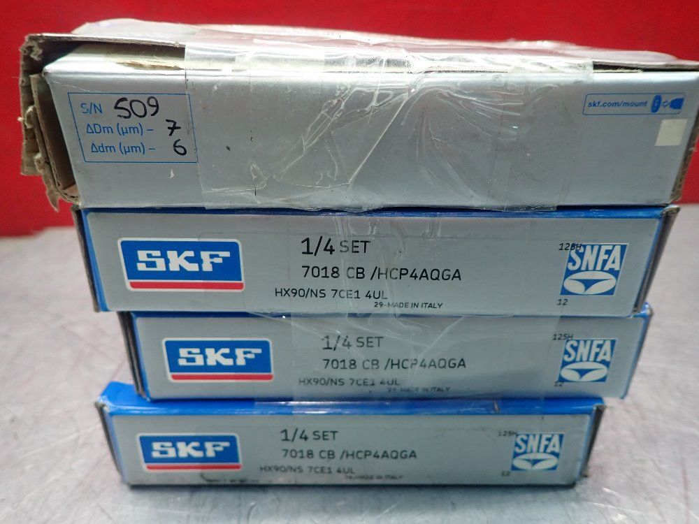 Skf  1 Set Super Precision Bearings 4 Pcs