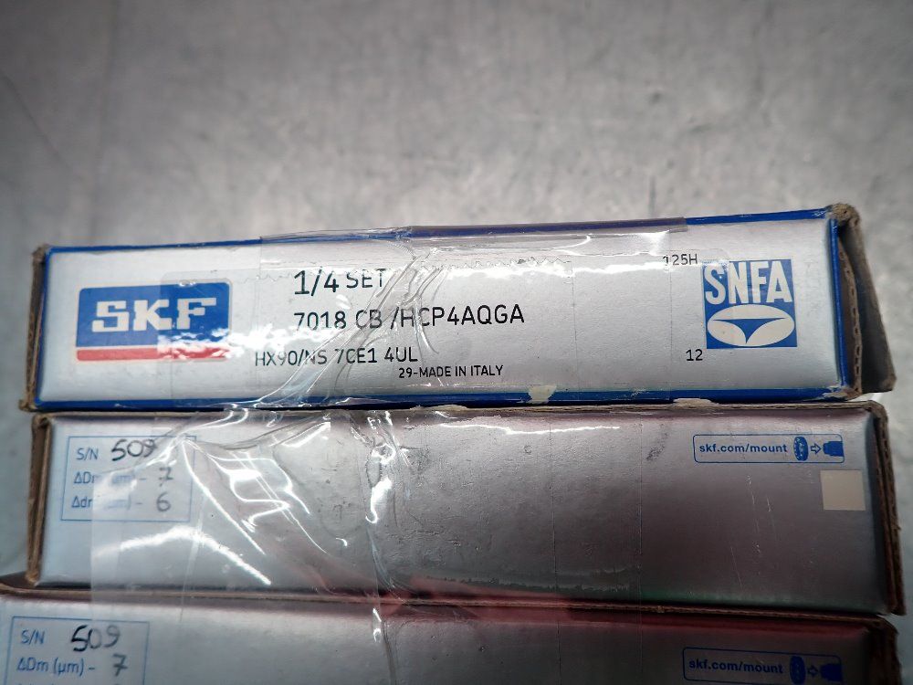 Skf  1 Set Super Precision Bearings 4 Pcs