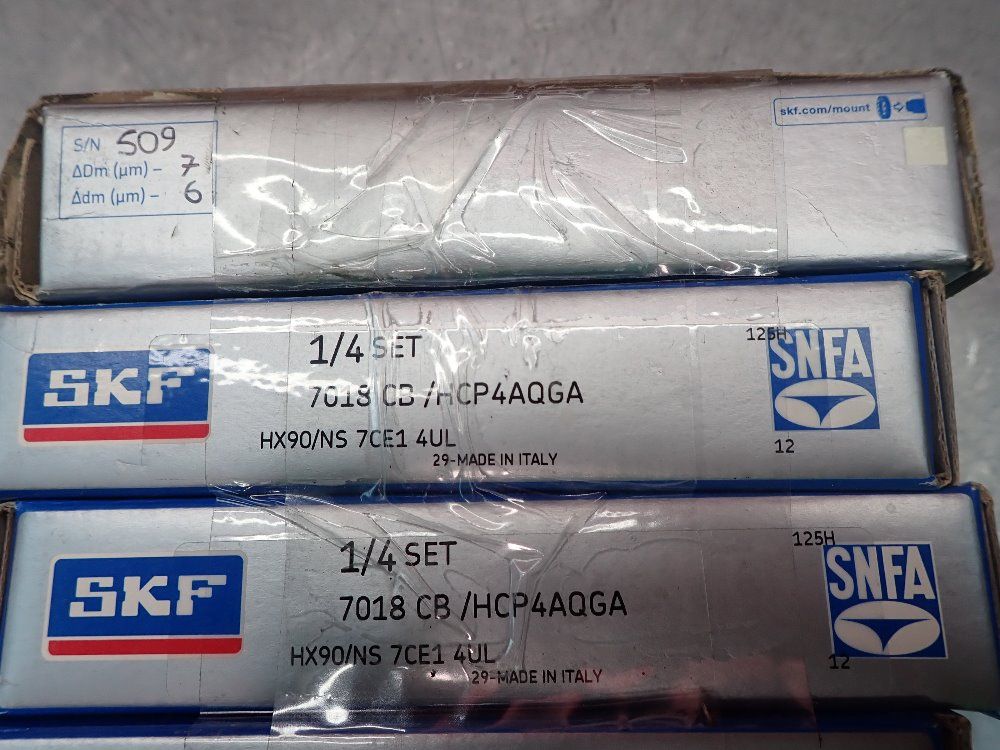 Skf  1 Set Super Precision Bearings 4 Pcs
