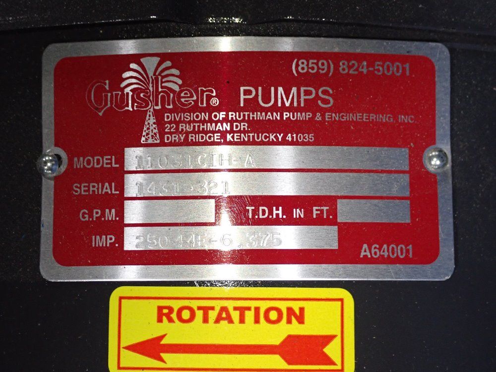 Gusher 15 Hp 15 Hp Pump - 11031cih-a