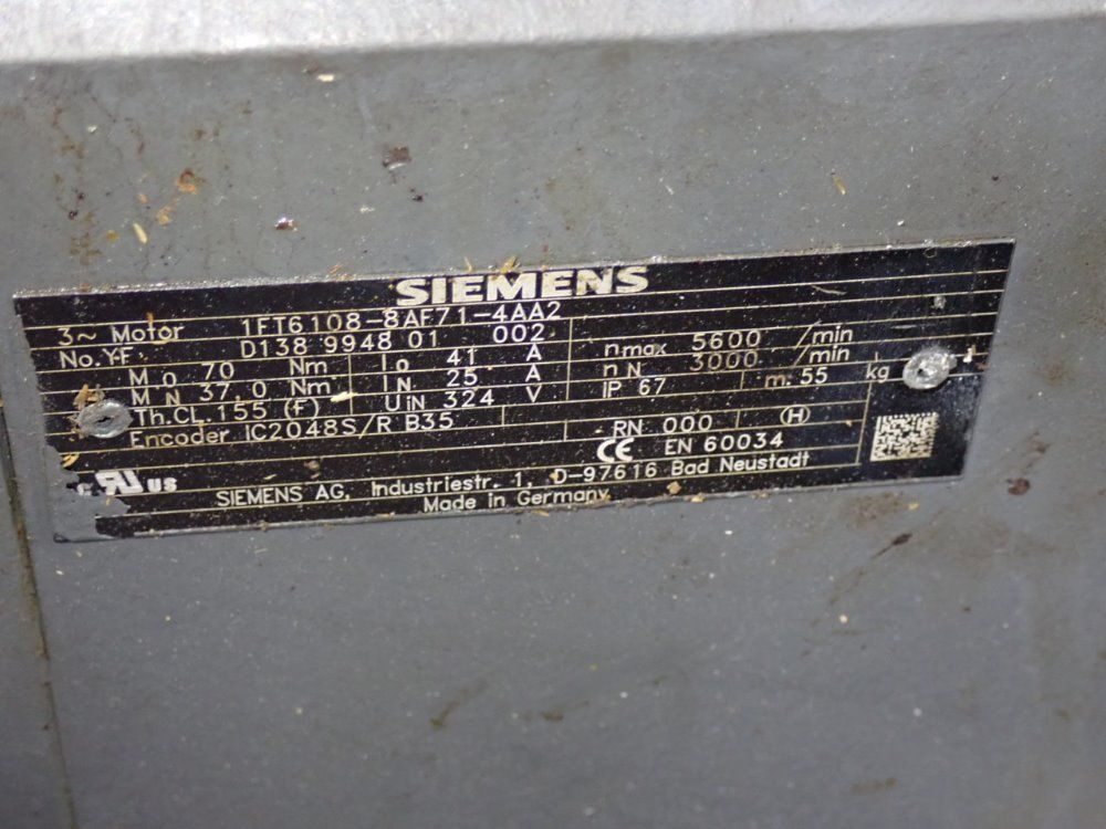 Siemens Servo Motor - 1ft6108-8af71-4aa2