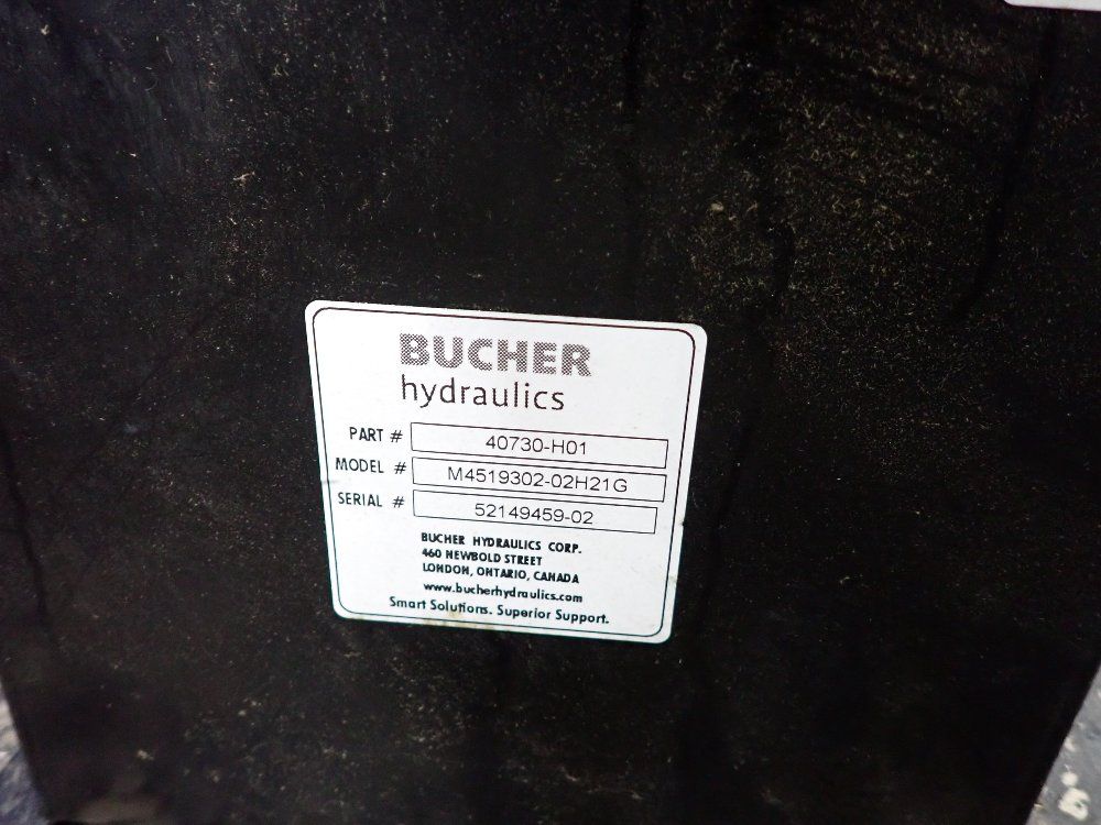 Bucher Hydraulic Pump Unit