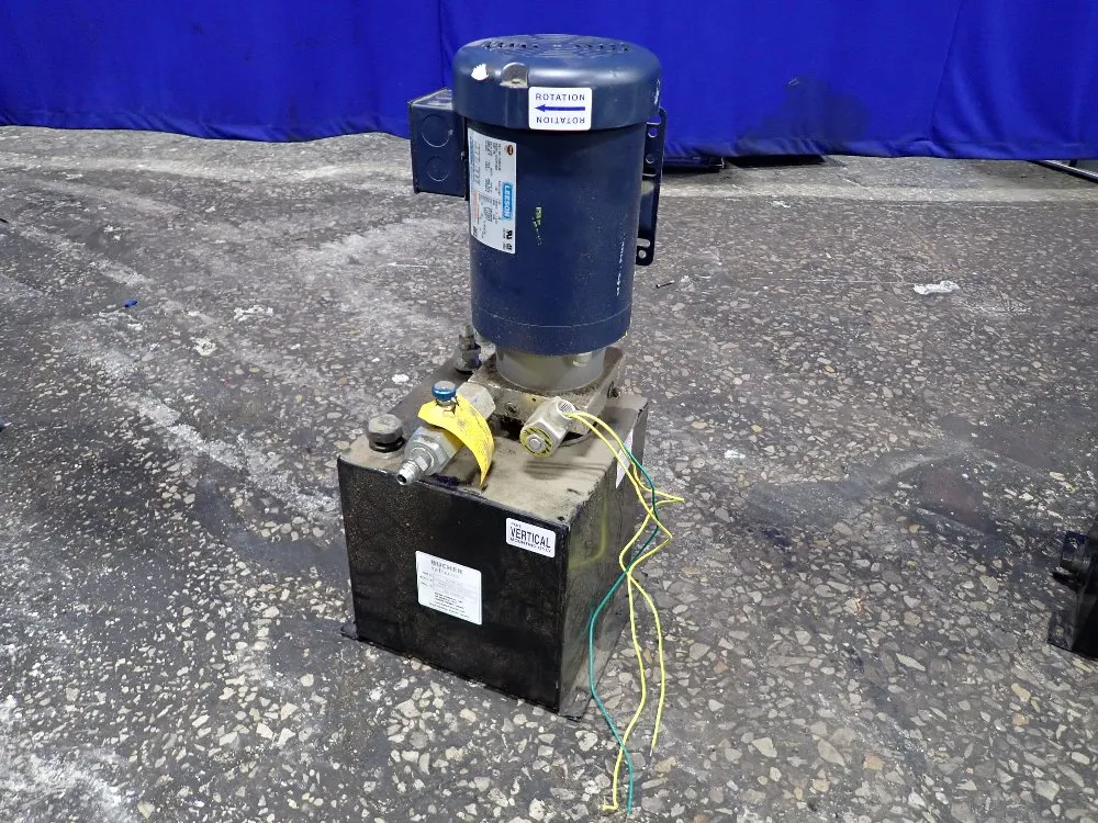 Bucher Hydraulic Pump Unit