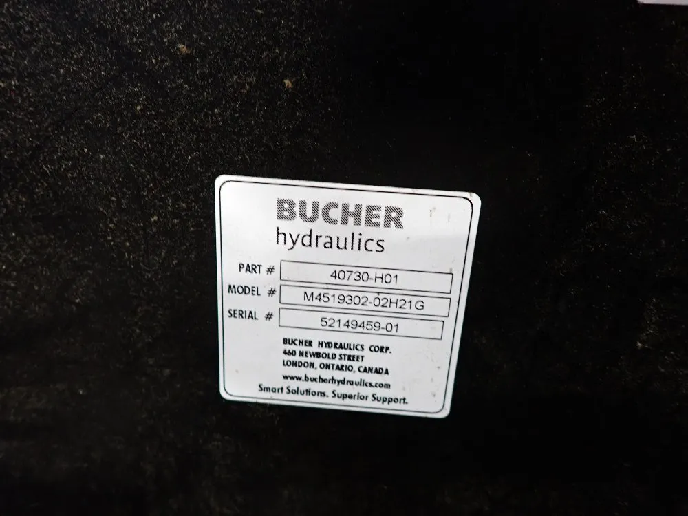 Bucher Hydraulic Pump Unit