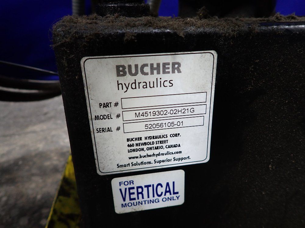 Bucher Hydraulic Pump Unit