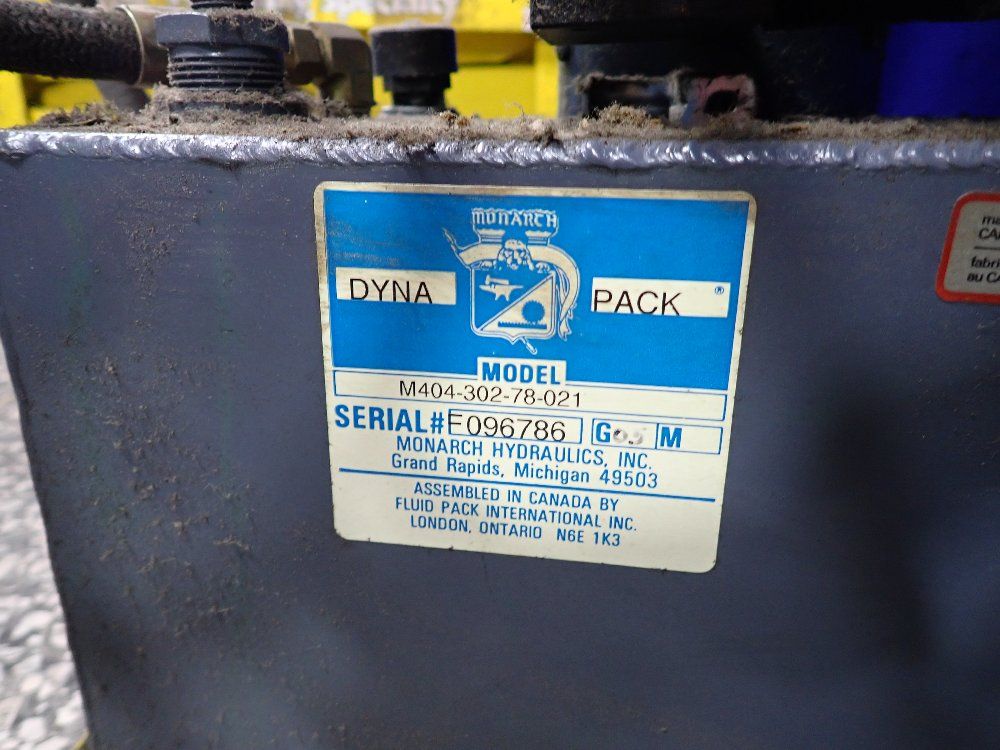 Monarch Hydraulic Pump Unit