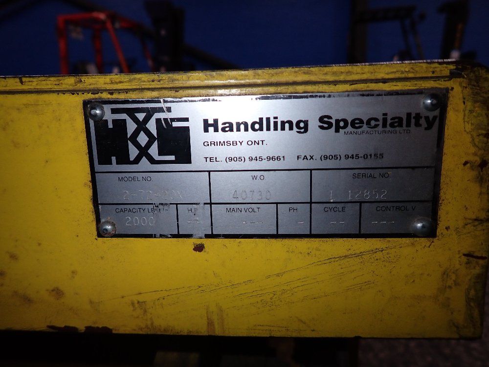 Handling Specialty Lift Table